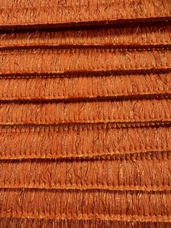 Stock/Parisia BIR606/68 Pumpkin 2 inch Brush Fringe> Toile