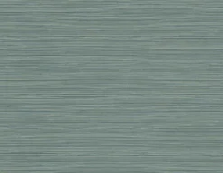 Brewster Bondi Teal Grasscloth Texture Wallpaper Sale