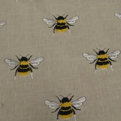 Stock/SMC/TFA Busy Bee Linen Swavelle Mill Creek Embroidered Bee Fabric> Specialty