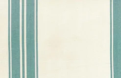 Laura Kiran Cabana Stripe Light Blue Fabric New