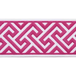 Stock/Europatex Capri Peony Greek Key Europatex Tape Trim New