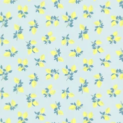 Brewster Citron Blue Juicy Lemon Wallpaper Sale