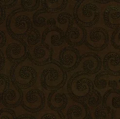 Vision Clematis 87 Chestnut Fabric> Contemporary & Modern