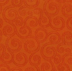 Vision Clematis 44 Pumpkin Fabric Online