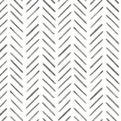 York CV4454 Black Painted Herringbone Wallpaper> Damask, Trellis & Geometrics