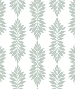 York CV4425 Light Green Broadsands Botanica Wallpaper> Architectural