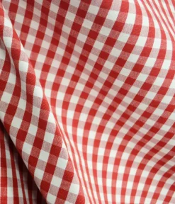 Heritage/Roth DC03 Chester Berry White Check Plaid Fabric> Plaids & Checks