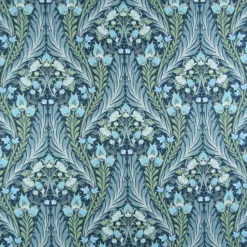 Hamilton Dellwood Blues Fabric> Florals