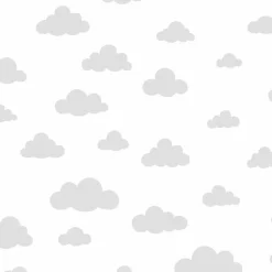 York DI0974 Gray Disney Winnie the Pooh Cloud Wallpaper> Kids