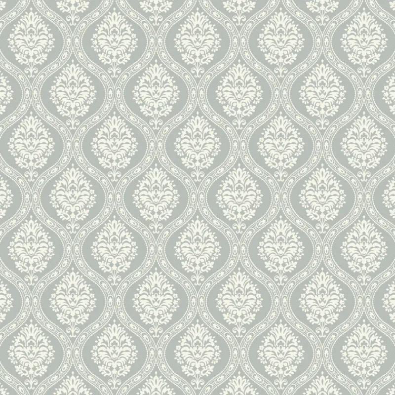 York DM5028 Green Petite Ogee Wallpaper Best