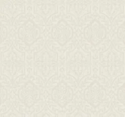 York DM5034 Taupe Catherdral Damask Wallpaper Outlet