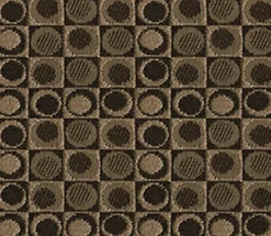 Vision Dominos 8009 Hazelnut Fabric> Contemporary & Modern