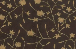 Laura Kiran Duchess Vine Saddle on Chocolate Fabric> Specialty