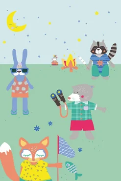 Brewster Enjoying The Holidays Wall Mural New