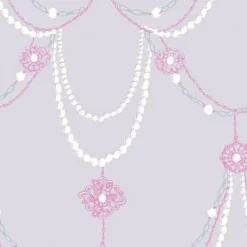 Seabrook FA40709 Dressed Up Drape Wallpaper New