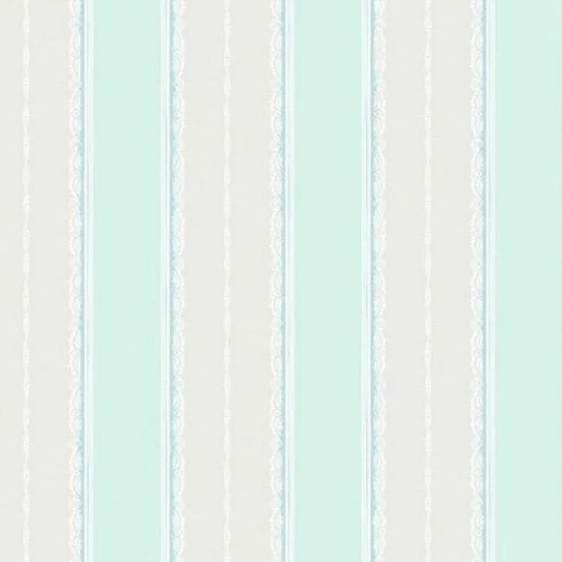 Seabrook FA41004 Frills Stripe Wallpaper> Kids