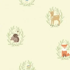 Seabrook FA41107 Furry Friends Wallpaper Discount