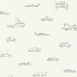 Seabrook FA40308 Traffic Jam Wallpaper Outlet