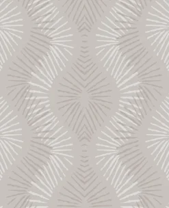 Brewster/ASP Feliz Champagne Beaded Ogee Wallpaper Sale