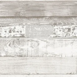 Stock/Patton FH37558 Grey Beachwood Faux Wood Plank Wallpaper> Damask, Trellis & Geometrics