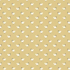 York FH4074 Yellow Roost Wallpaper> Florals
