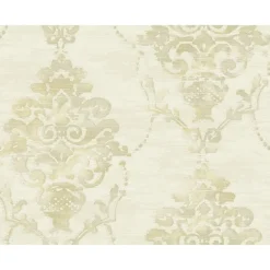 Seabrook FI71014 Impressionist Damask Wallpaper Hot
