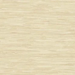 Brewster For Your Bath III Natalie Taupe Faux Grasscloth Wallpaper New