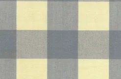 Laura Kiran Four Inch Check 3163 Soft Blue Fabric Clearance