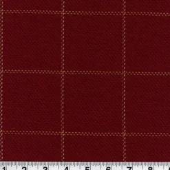 Heritage Frazier Burgundy Fabric Sale