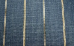 Stock/Richloom Fritz Indigo Richloom Fabric> Stripes & Chevrons