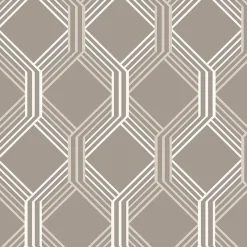 Brewster/ASP Geometrie Linkage Wallpaper (2697-78052)> Florals