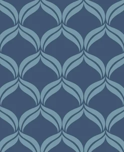 Brewster/ASP Geometrie Petals Wallpaper (2697-22648)> Damask, Trellis & Geometrics