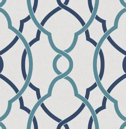 Brewster/ASP Geometrie Sausalito Lattice Wallpaper (2697-22627) New