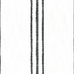 Regal Highlander Slub Stripe Noir Fabric Hot