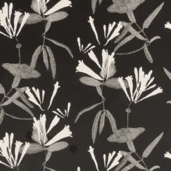 Regal Honeysuckle Black Fabric Hot