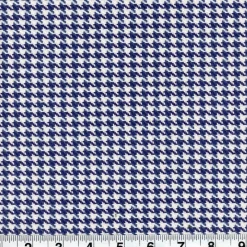 Heritage/Roth Houndstooth Navy Fabric Discount