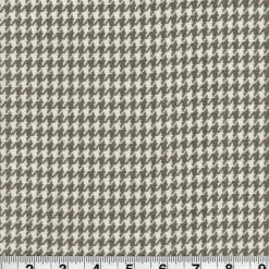 Heritage/Roth Houndstooth Truffle Fabric Clearance
