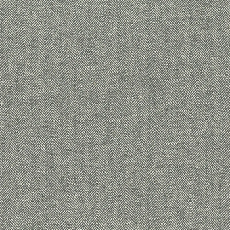 Regal Hudson Steel Fabric> Stripes & Chevrons