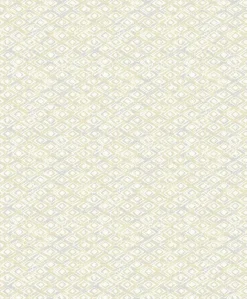 Brewster 2838-IH2201 Delilah Light Yellow Diamond Wallpaper> Florals