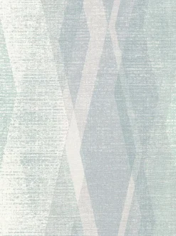 Brewster 2909-IH-23503 Torrance Seafoam Distressed Geometric Wallpaper> Florals