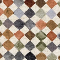 Regal Izmir Sienna Fabric> Damask, Trellis & Geometrics