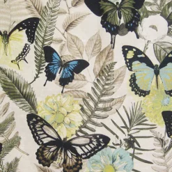 Regal Janelle Azure Fabric> Florals