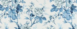 Covington Jayden 593 Indigo Fabric> Florals