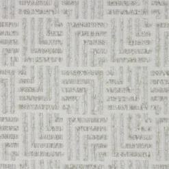 Richloom Kendrick Silver Fabric New