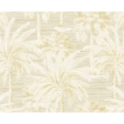 Brewster Kenneth James Palm Springs Dream Of Palm Trees Wallpaper (2754_PS40003)> Damask, Trellis & Geometrics