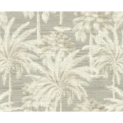 Brewster Kenneth James Palm Springs Dream Of Palm Trees Wallpaper (2754_PS40006)> Damask, Trellis & Geometrics