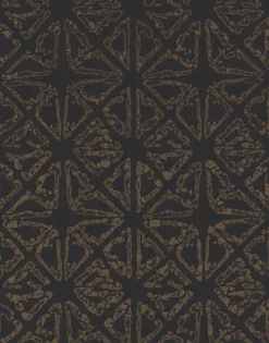 York KT2110 Black/Gold Empire Diamond Wallpaper> Florals