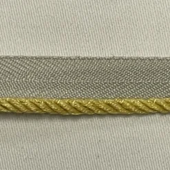 Europatex Le Lin 1/8 inch Micro Cord Gold Trim> Toile