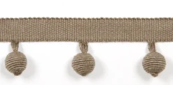 Europatex Le Lin Beaded Fringe Grain Trim> Toile