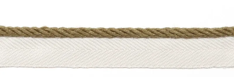 Europatex Le Lin 1/8" Micro Cord Bayleaf Trim